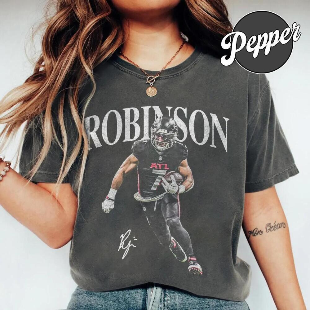 Bijan Robinson 7 Atlanta Football Team S Shirt